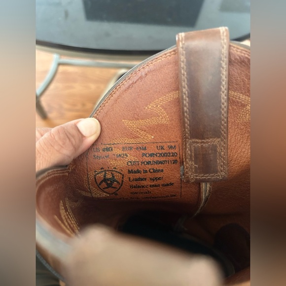 Ariat Men's Brown Western Boots - Picture 10 of 12